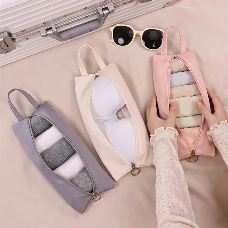 Spacious Underwear Organizer Storage Bags for Travel and Backpack Use