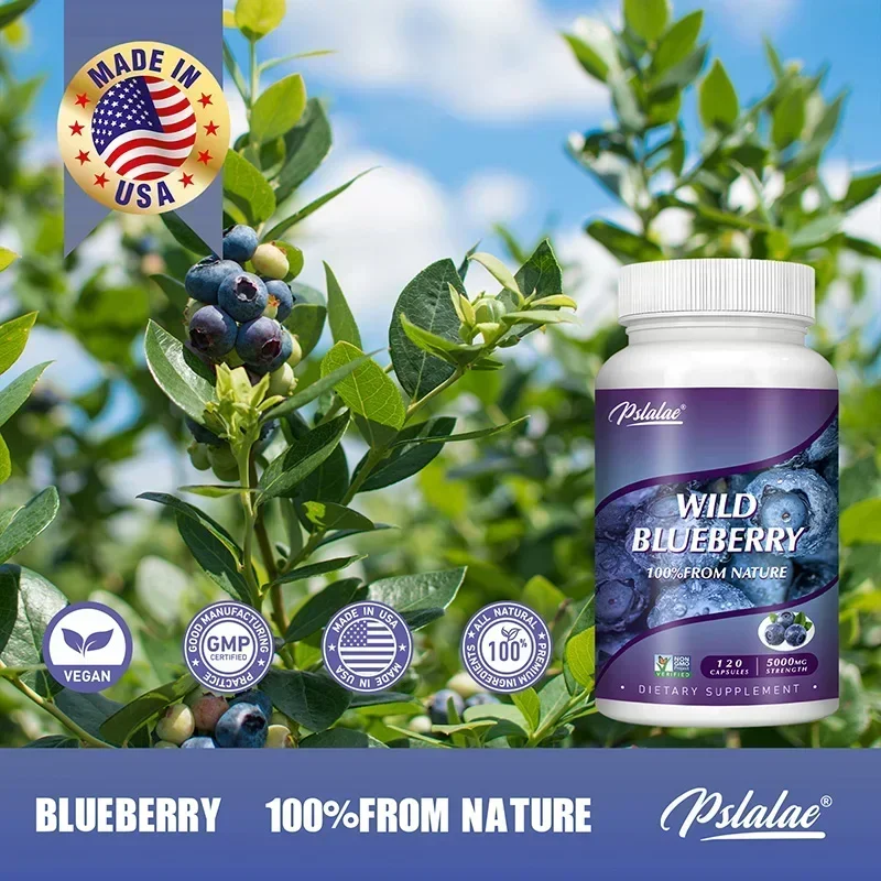 Wild Blueberry - Healthy Vision, Relieve Eye Fatigue, Improve Dryness