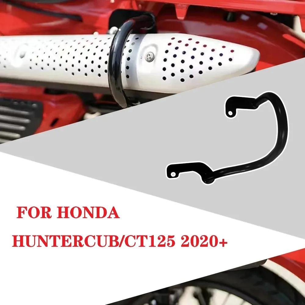 

For Honda CT125 Trail 125 Hunter Cub Motorcycle Exhaust Pipe Guard Falling Protector 2020 2021 2022