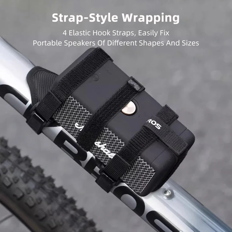 ROCKBROS Bicycle Hook Strap Speaker Bracket Multifunctional Banding Strap MTB Road Bike Cycling Accessories