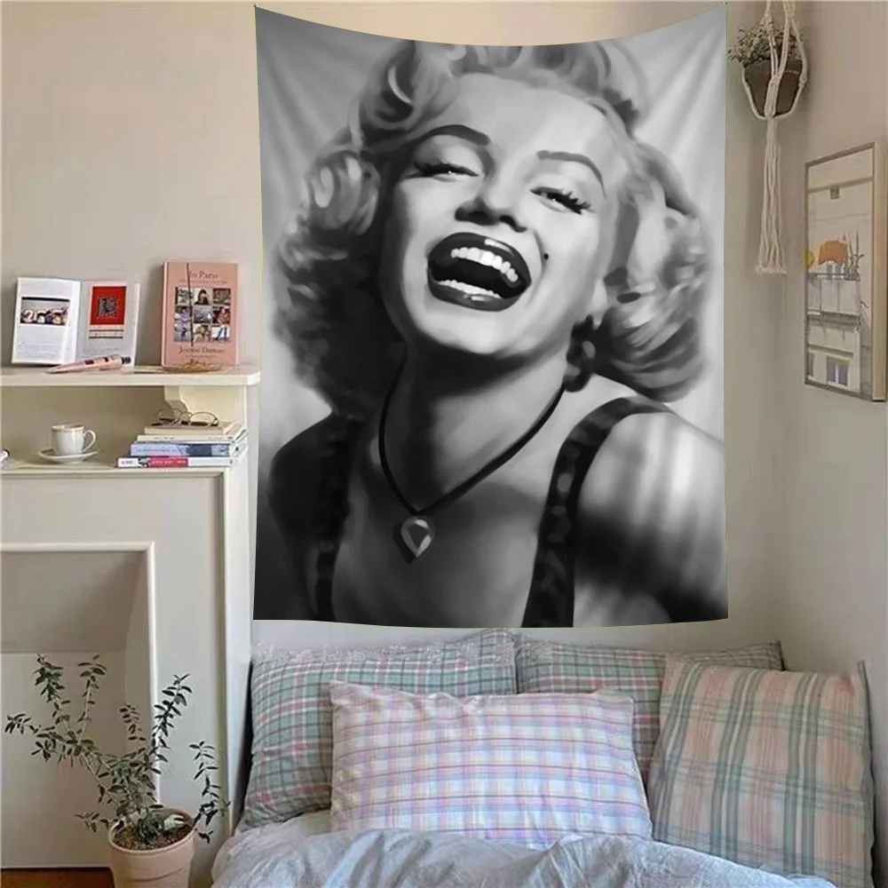 Marilyn Monroe Colorful Tapestry Wall Hanging Home Decoration hippie bohemian decoration divination Wall Art Decor
