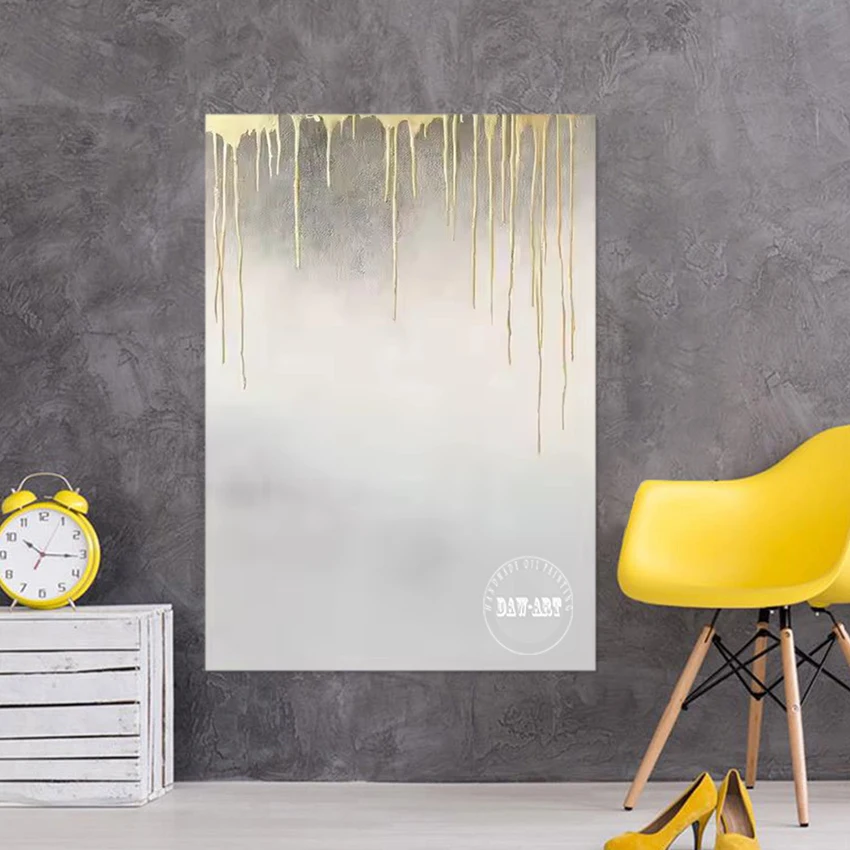 Pinturas abstractas Diseño de lienzo Dibujo a mano Arte acrílico Pared Sin marco Tamaño grande Decoración moderna Imagen Venta al por mayor Barato