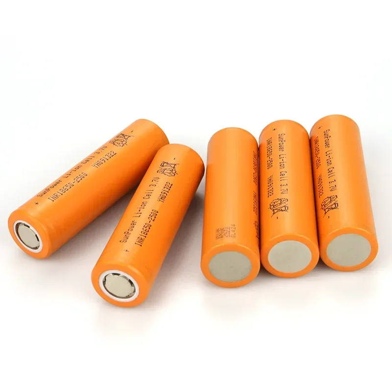 Original 18650 Battery 3.7V 2500mAh High Current Discharge Power Lithium Cell