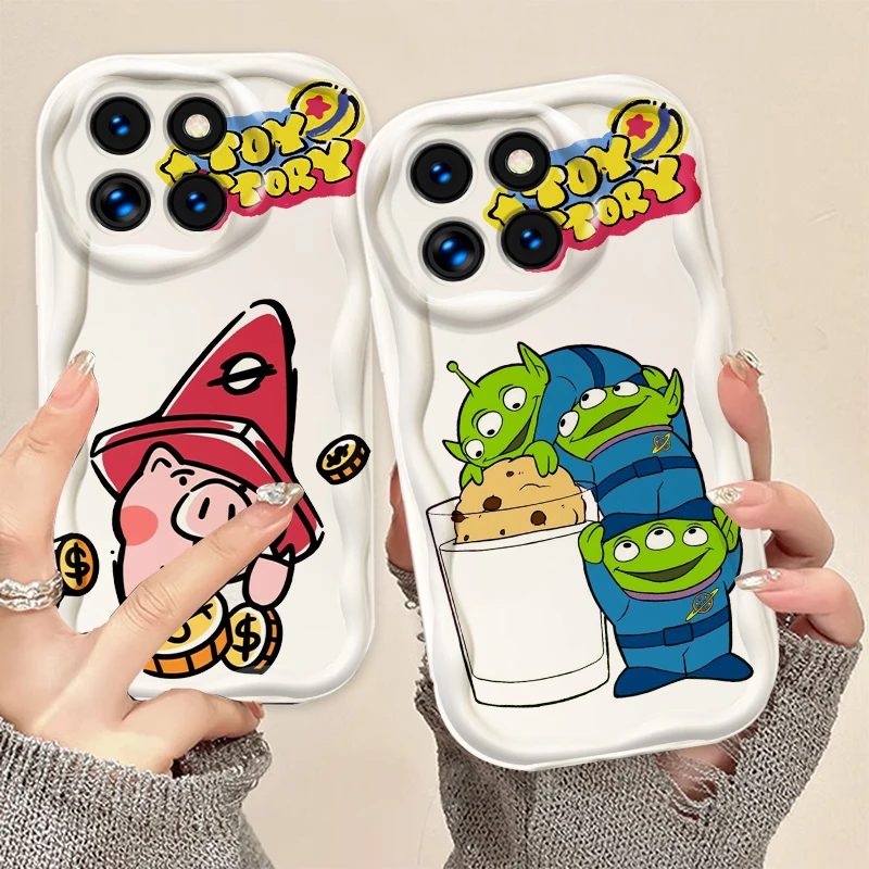 Toy Story Three-Eyed Cute For Xiaomi Mi 14 12 12T 11 Lite Poco M6 X6 X5 X4 X3 M3 F4 Pro GT NFC 5G Wave Oil Soft Phone Case