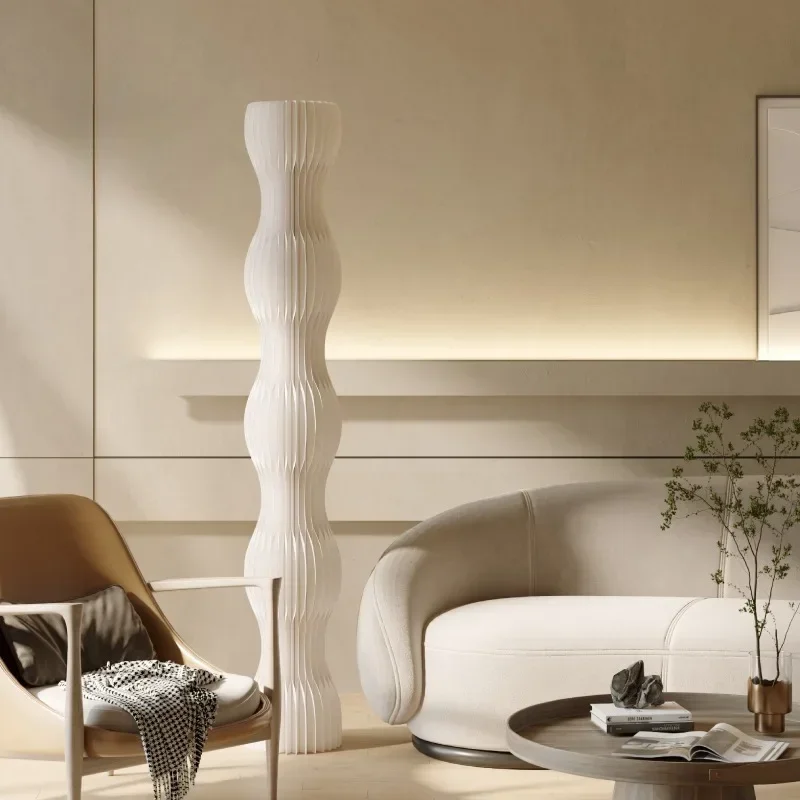 Wave column decorative ornament, exhibition shopping mall art display decoration ins wind window