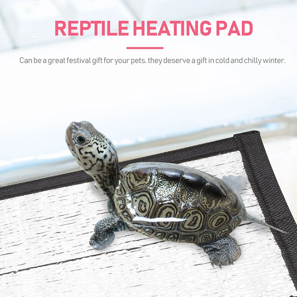

4Pcs Pet Warm Heating Pads Reflective Film Insulation Mat for Reptile Nest Winter Heat Pad Accessory Reptile Reflective Film