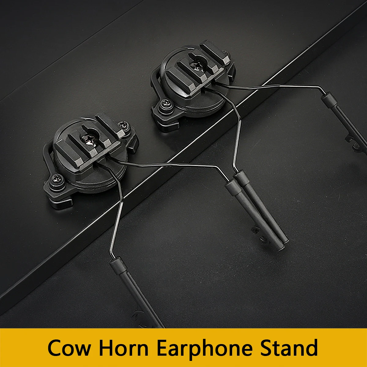 Тактические крепления на рейке, гарнитура, быстрый адаптер для шлема, держатель для гарнитуры, вращение на 360°, кронштейн для шлема для страйкбола