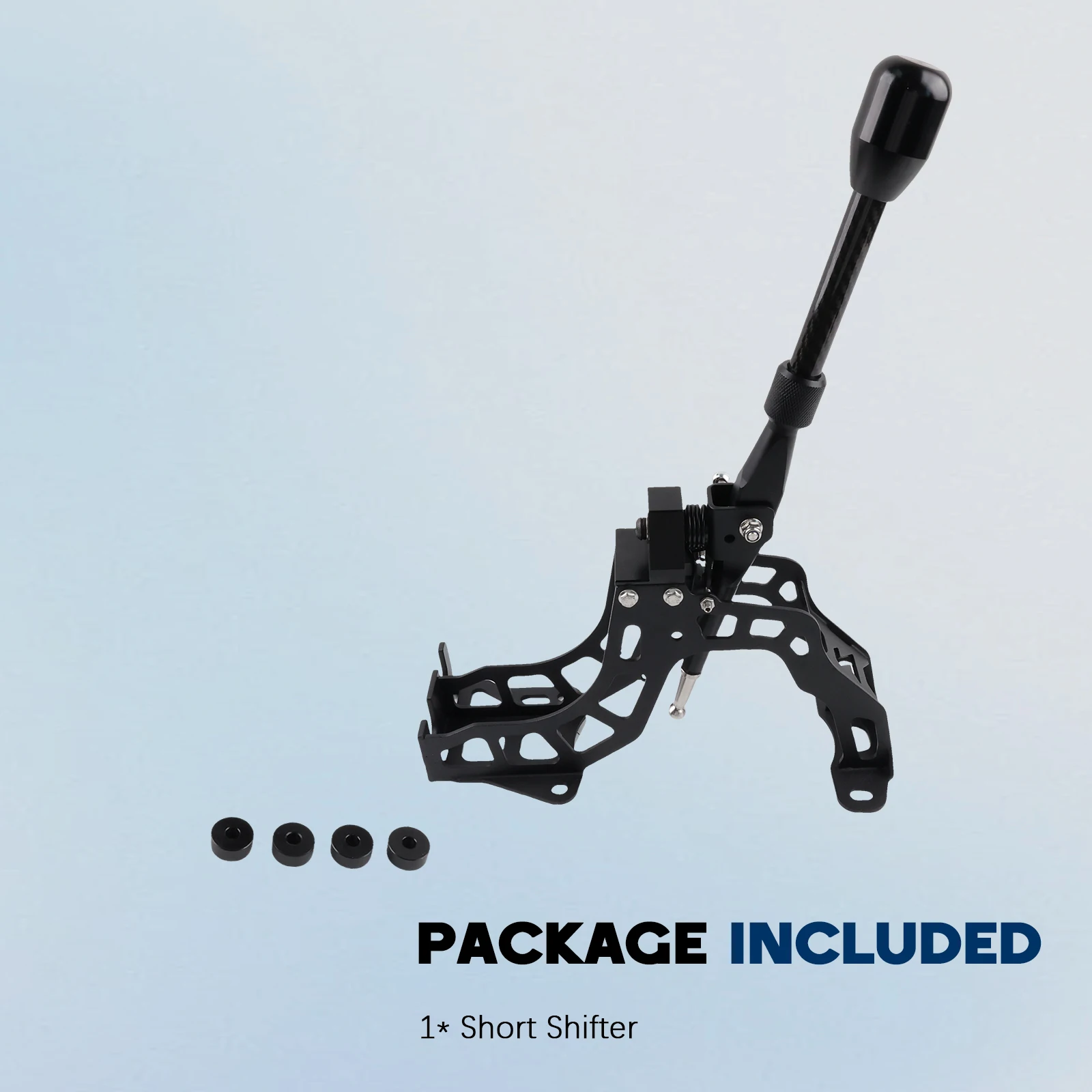 لميتسوبيشي 5 سرعات قصيرة شيفتر البليت الألومنيوم سباق التحول لانسر EVO 4 / 5 / 6 / 7 / 8 دليل والعتاد التحول التحول السريع #3