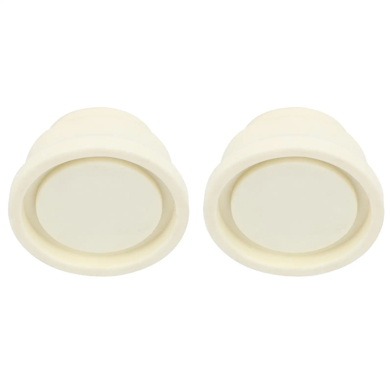 Swimming Pool Ladder Rubber Bumper Guards Replacement Safety Supplies for 42mm Tubing Inground Ladder End Caps