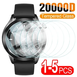 For Xiaomi Mi Watch S3 Tempered Glass Screen Protector Full Curved Protective Glass Films For Xiaomi S3 Smartwatch Accessories