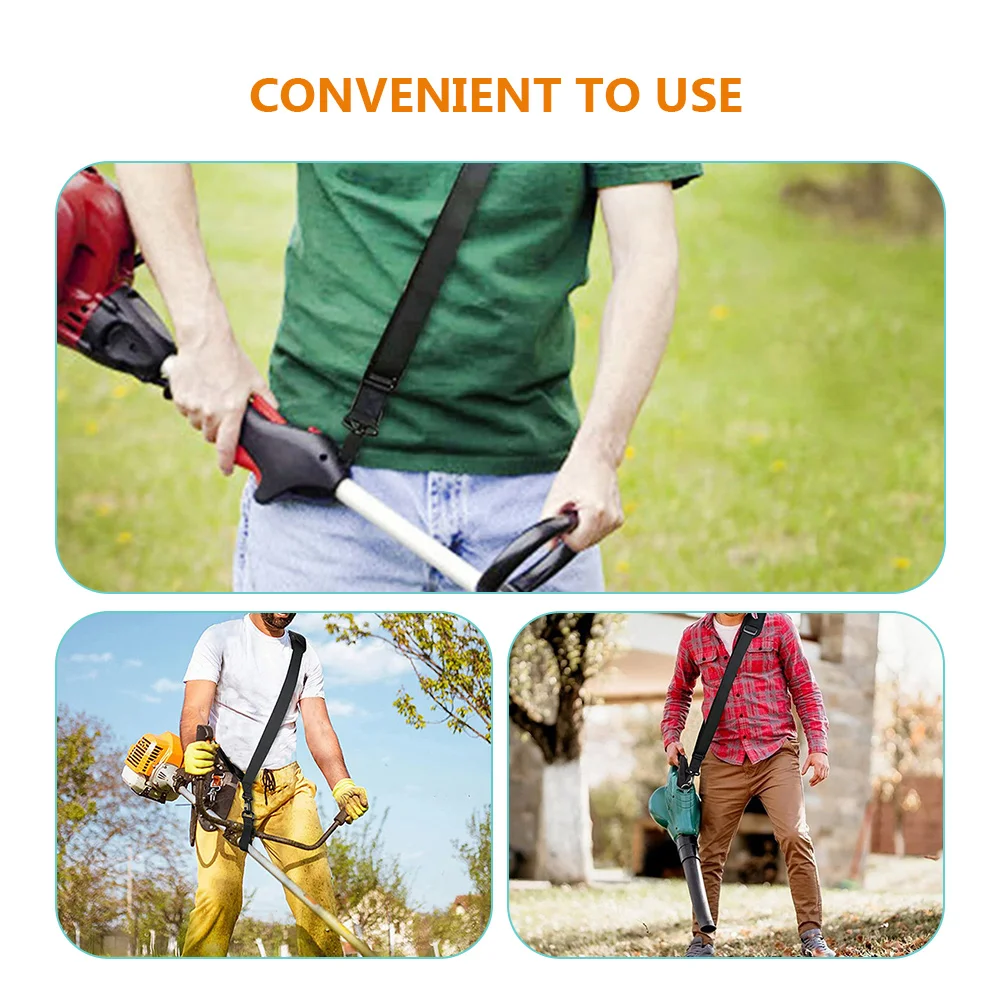 

Trimmer Lawn Carrying Tools Adjustable Fabric Shoulder Belt Non slip Garden Accessories Weed Trimmer Strap Lawn Mower Practical