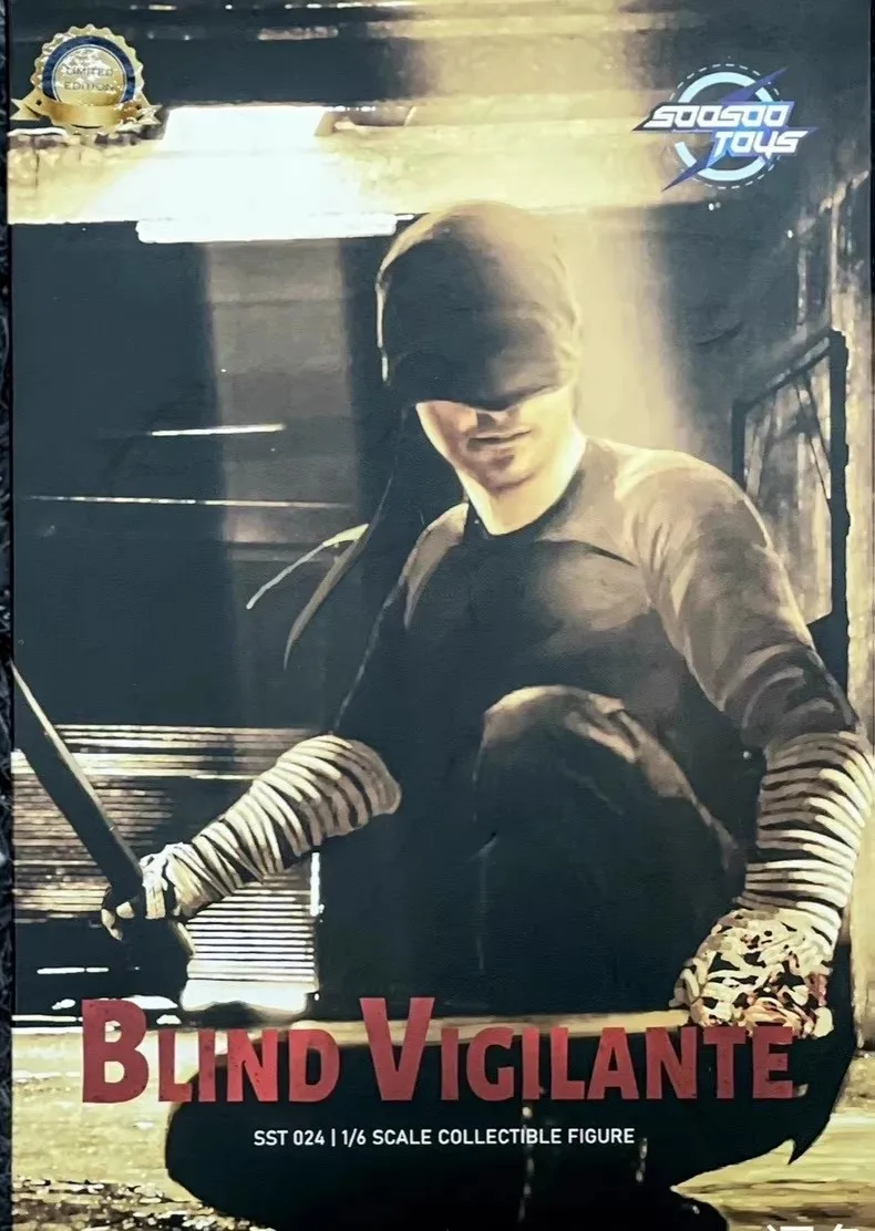 

Soosootoys SST-024 1/6 Scale Collectible Action Figure Blind Vigilante Daredevil Super Hero 12'' Soldier Model Gift