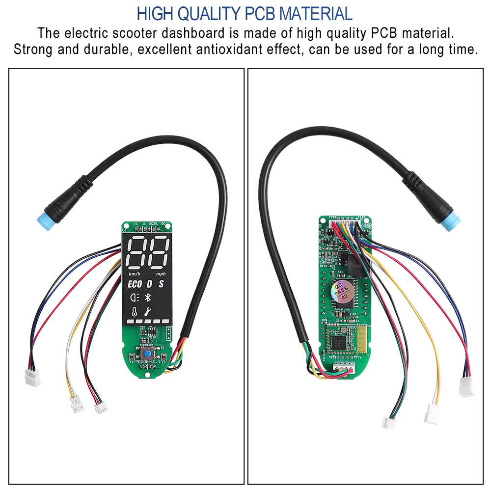 Armaturenbrett-Leiterplatten-Baugruppe mit Abdeckung für Xiaomi M365 Pro Pro2 Elektroroller Display-Panel-Bildschirmgehäuse – Detail 5