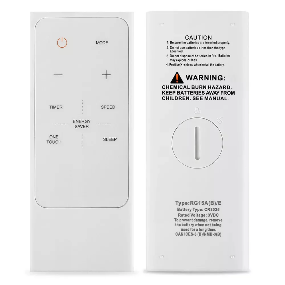 Practical AC Remote For Indoor & Office, RG15A(B)/E standard layout, perfect match for multiple window AC units