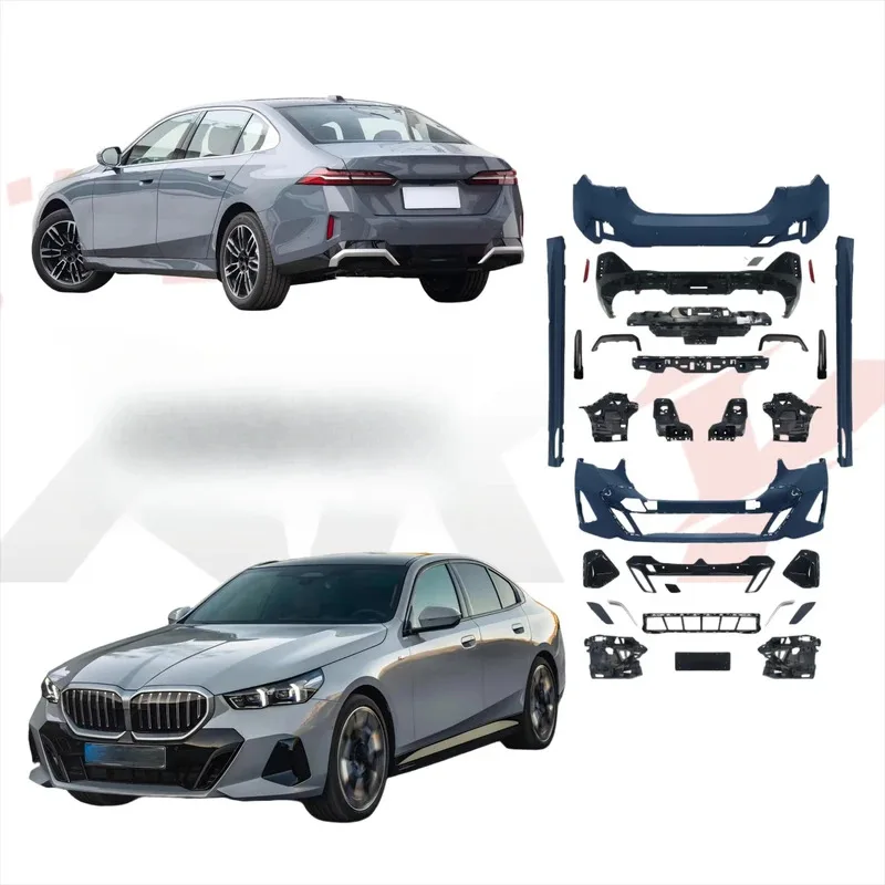 

Auto Body System for G60 LCI 2024+ Upgrade to G60 M-tech MT LCI BodyKit Bumpers Side Skirt New PP Material Auto Parts