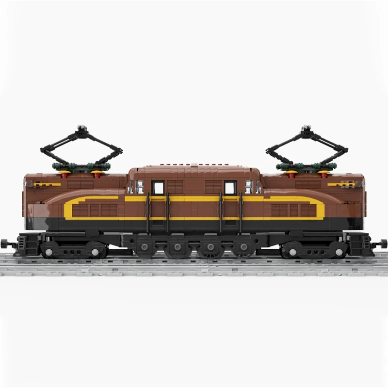 City Express PRR GG1+PRR R1 Double Feature Trains Building Block Assemble Model Brick Toy Children Festival Gifts