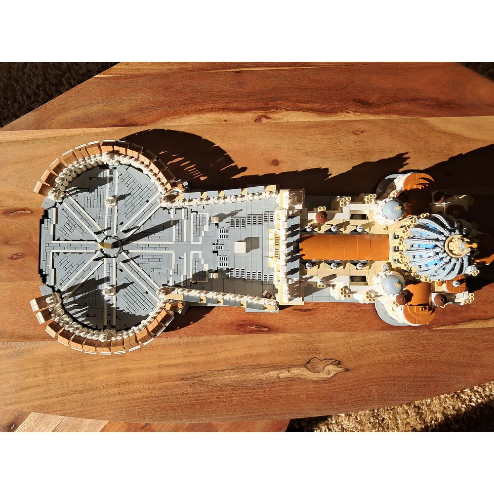 새로운 MOC 뜨거운 판매 건물 성 베네딕토 대성당 성 건물 블록 광장 확장 팩 하우스 컬렉션 DIY 장난감 소년 선물