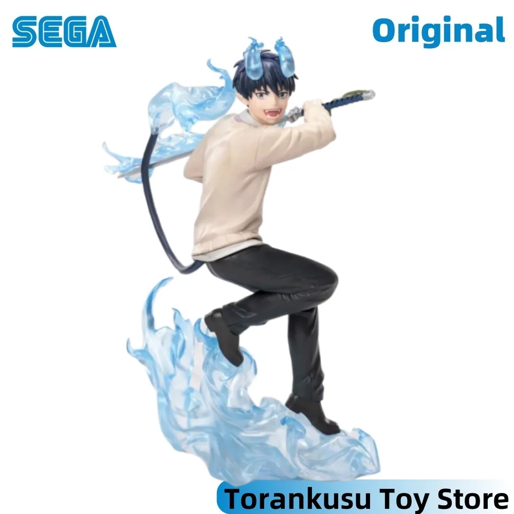 

SEGA Blue Exorcist Аниме Okumura Rin Xross Link Фигурки Модель Фигурка Оригинальная коллекция украшений Figuarts