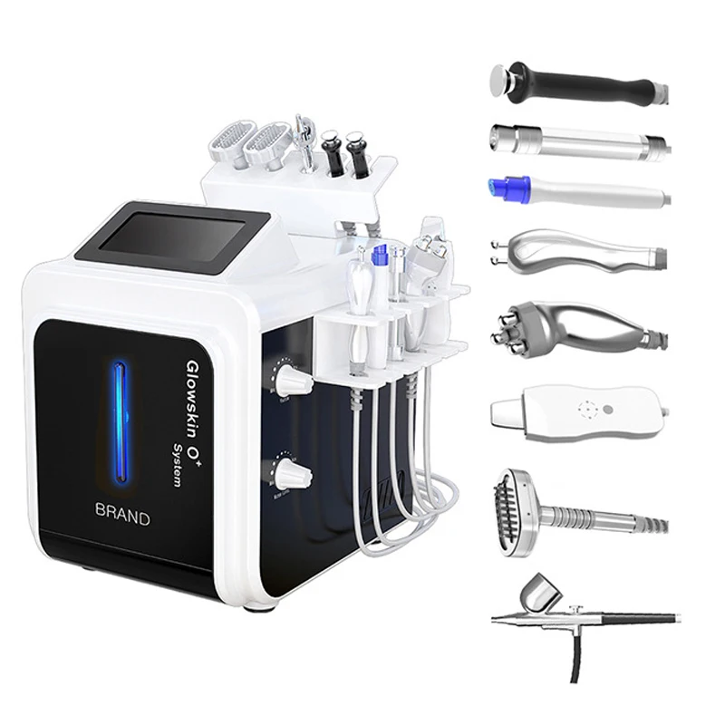 

10 in 1 Multifunction Hydra dermabrasion Cold Hammer Diamond dermabrasion Oxygen spray dead skin remove SPA beauty salon Device