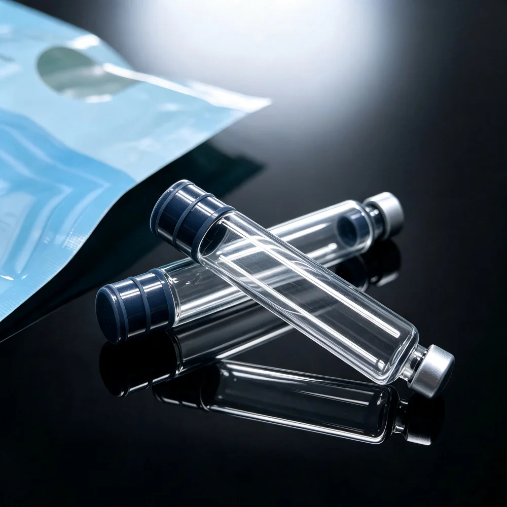 20/50/100pcs 3ml Empty Insulin Pen Cartridges Sterile Glass Cartridges Individually Packed for Reusable Injection Pen