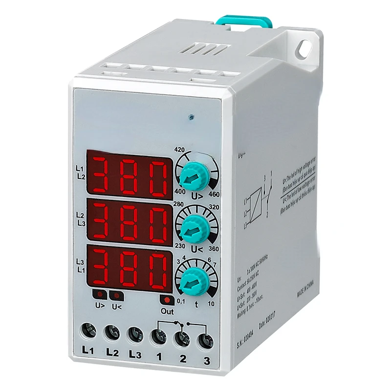 Motor Single Phase Protector digital Relay Motor Protection