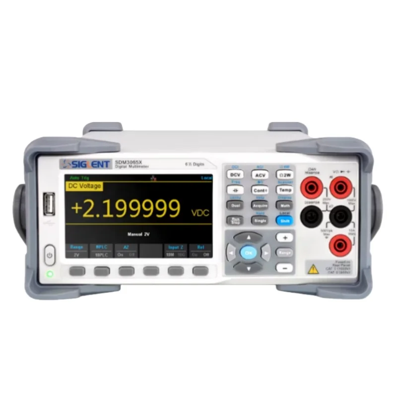 

SDM3065X Benchtop Digital Multimeter 6.5 Digit High Precision Dual Display Intelligent Multimeter