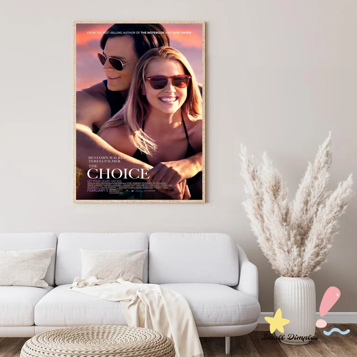 The Choice Movie Poster Canvas Art Print Home Decoration Wall Painting ( No Frame )