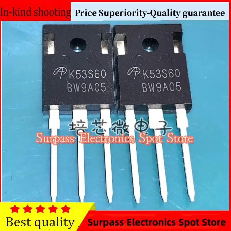 50PCS-100PCS  AOK53S60 K53S60  TO-247 53A 600V MOS  Price Superiority-Quality guarantee