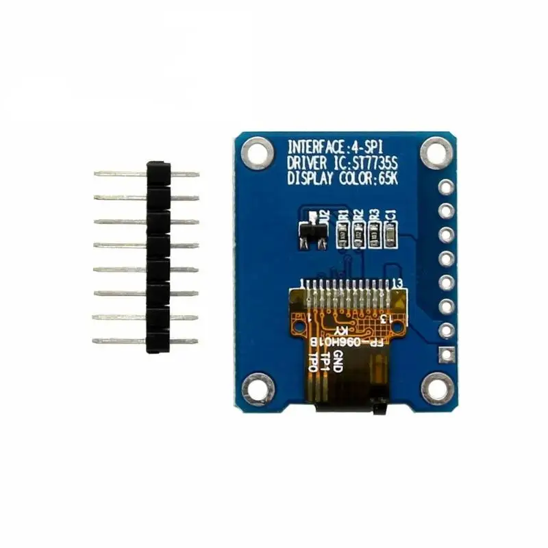 New 0.96 Inch IPS LCD TFT Display Module 160x80 HD 65K SPI Interface ST7735S 3.3V For Raspberry Pi DIY Project