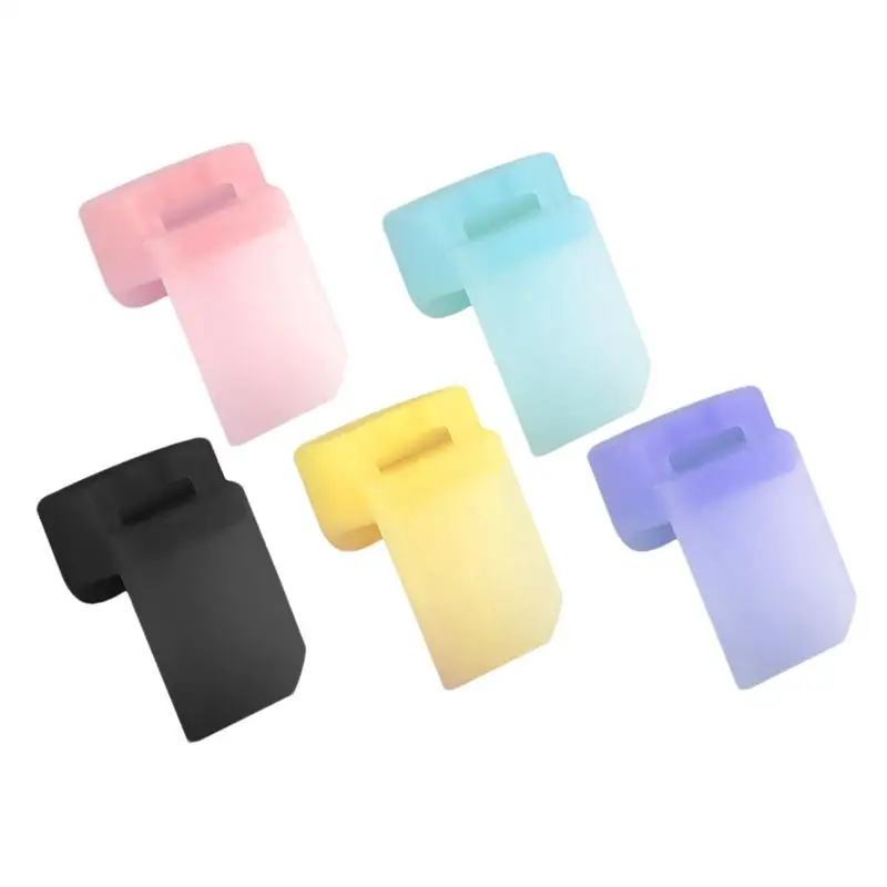 Clarinet Thumb Rest Silicone Clarinet Thumb Rest With Tail 5pcs Colored Oboe Comfort Soft Silicone Support For Most Clarinets &