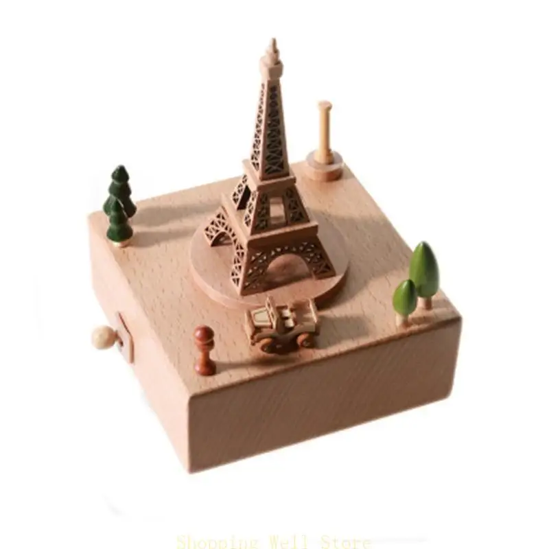 KX4B dla Tower Music Box Dekoracja domu Walentynkowe Ozdar Ozdar