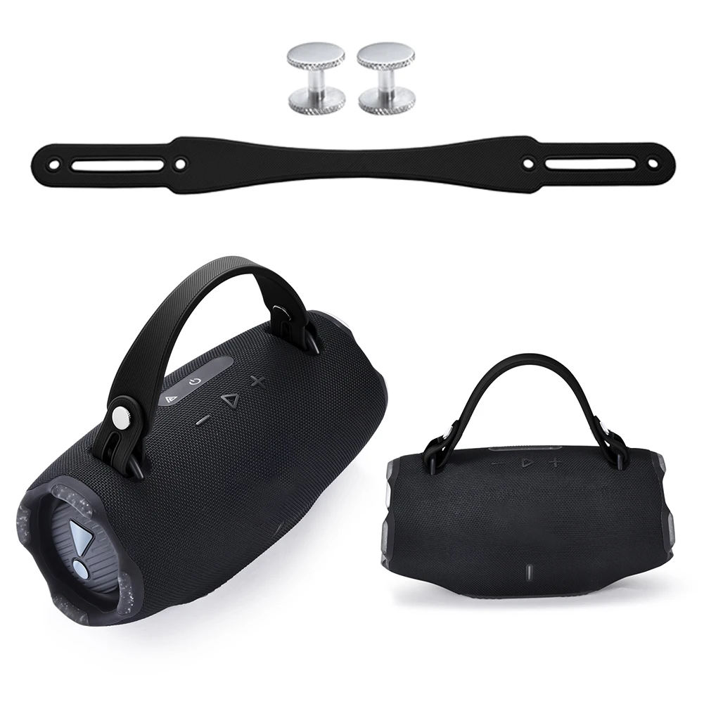 

Silicone Handle Strap Accessories with 2 Pair Screws Speaker Handle Belt Strong Handle Belt for JBL Xtreme 4 Portable BT Speaker