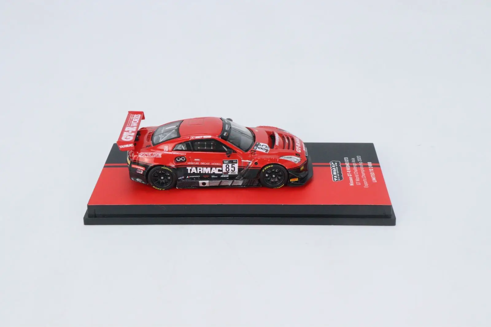 Tarmac Works TW 1:64 Nissan GT-R NISMO GT3 GT collezione di giocattoli modello di decorazione per auto in lega pressofusa