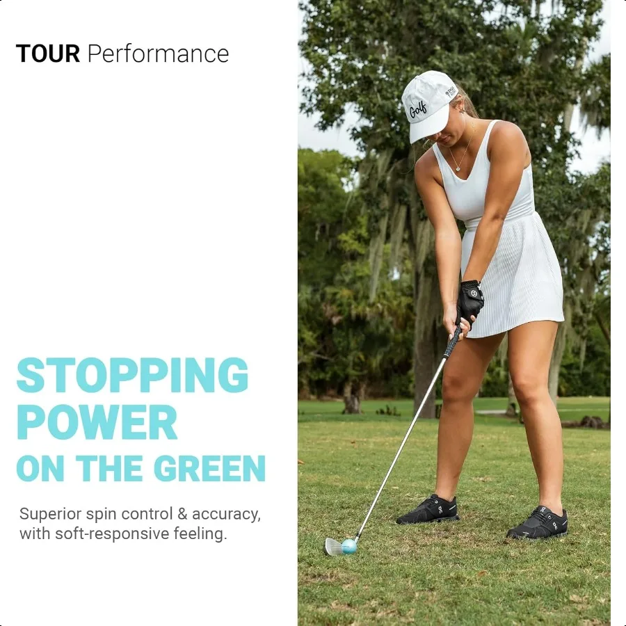 الثقة على كرات الجولف أورورا روزا كريستال يوريتان سلسلة لافتة للنظر أقصى مسافة ملمس ناعم مستقيم الطيران الأخضر