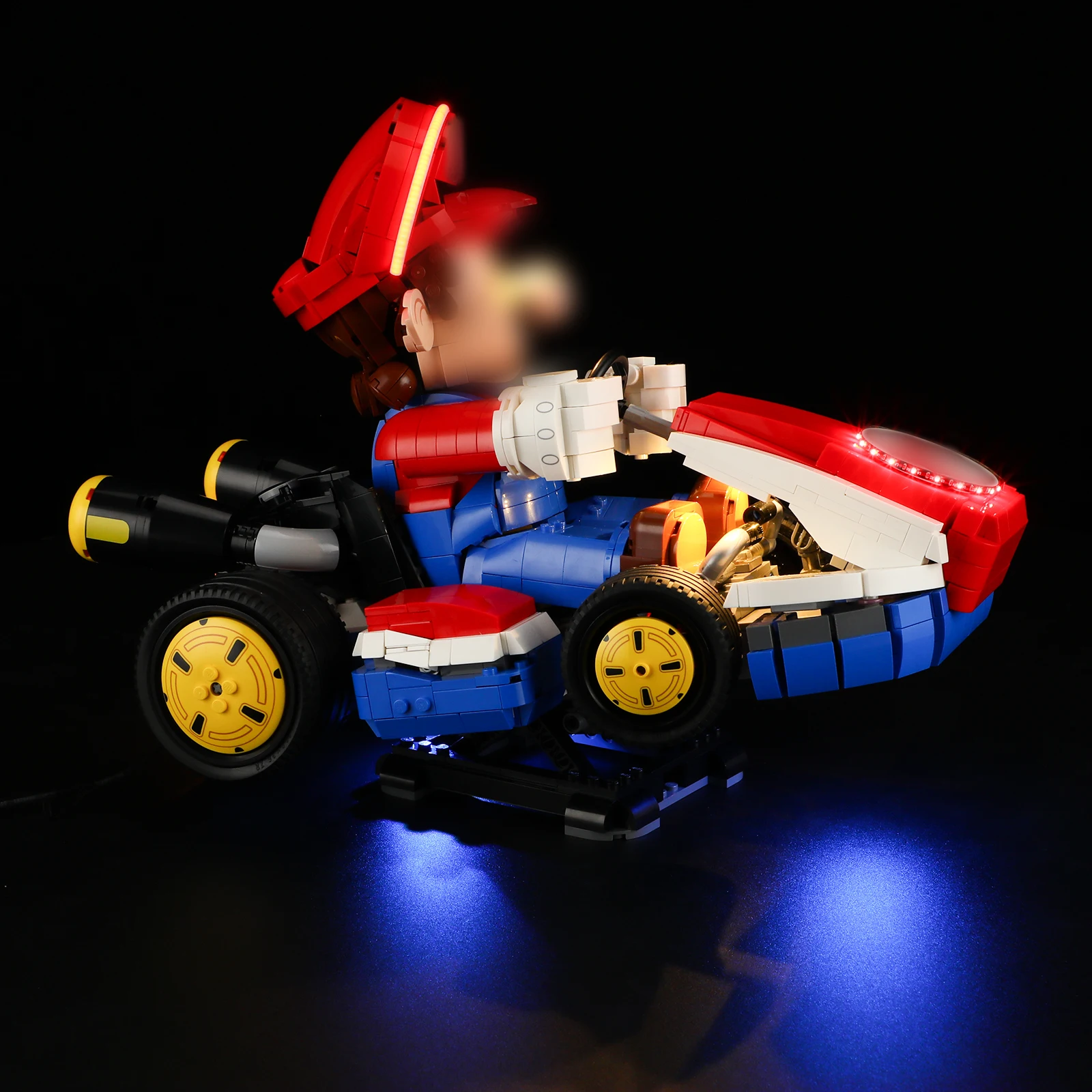 LEGO Marioedinglys Kart용 조명 키트 - Marioedinglys 표준 카트 72037 세트에는 빌딩 블록이 포함되지 않음(LED 조명 키트만 해당)