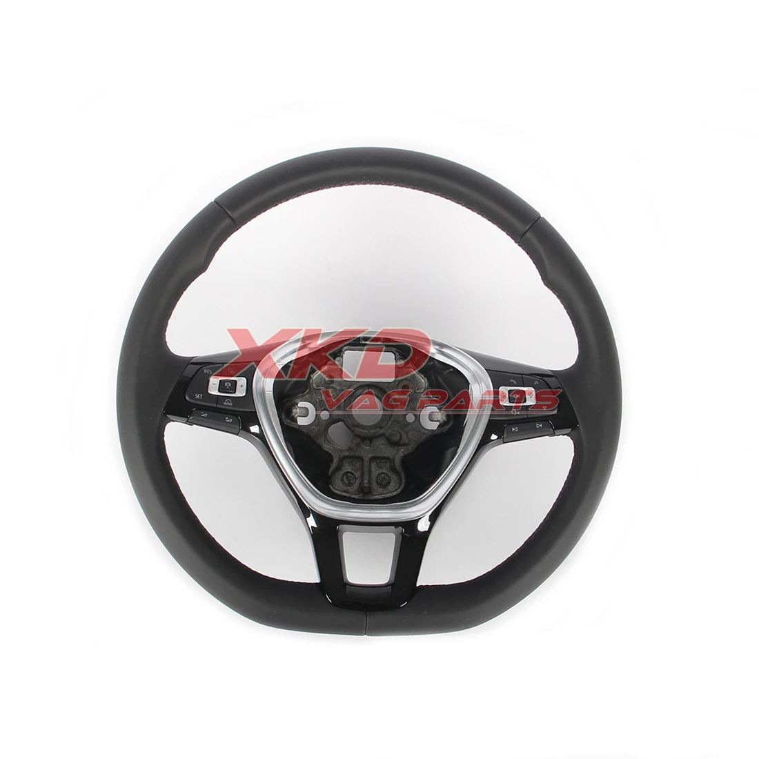 Leather Multifunction Steering Wheel fit For VW Jetta MK6 15-16  Golf MK6B Passat B8 5GG419091B