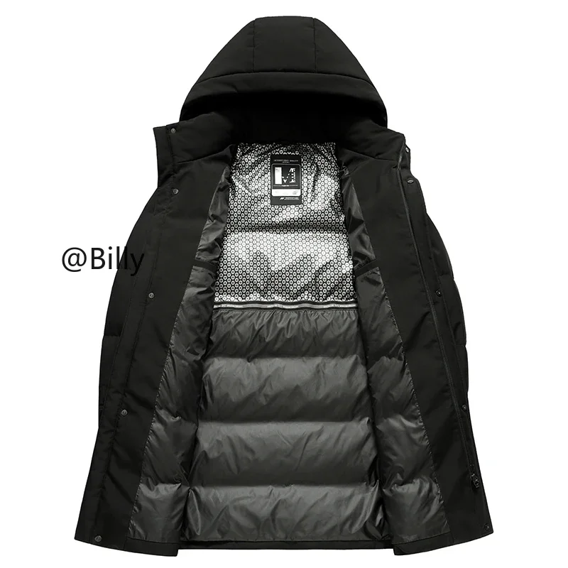 Long Down Jacket Man Luxury Duck Male Padding Mens Winter Designer Clothes Men Casual Sack Cold Coat