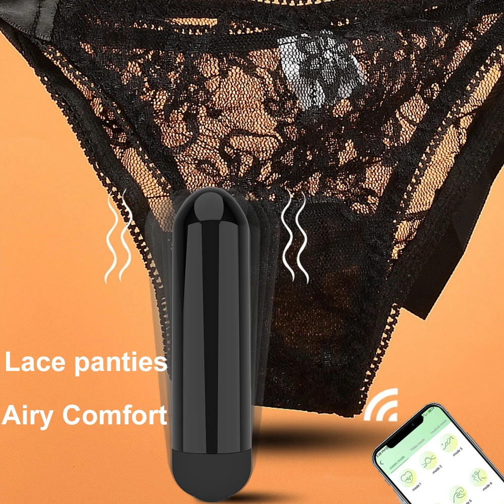 Wearable bullet vibrator G-spot clitoris stimulation adult sex toy with app remote control vibration invisible strap underwear - Image 4