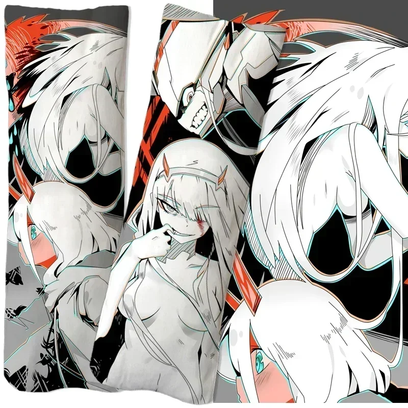 

Anime DARLING in the FRANXX Zero Two Dakimakura Pillowcase Cushion Cover Hugging Body Pillow Case Game Otaku Pillow Cover