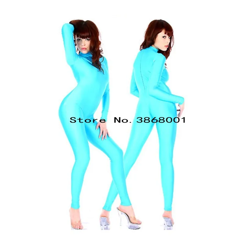Womens lycra Spandex Bodysuit Dance Costume for girl Gymnastic jumpsuit
