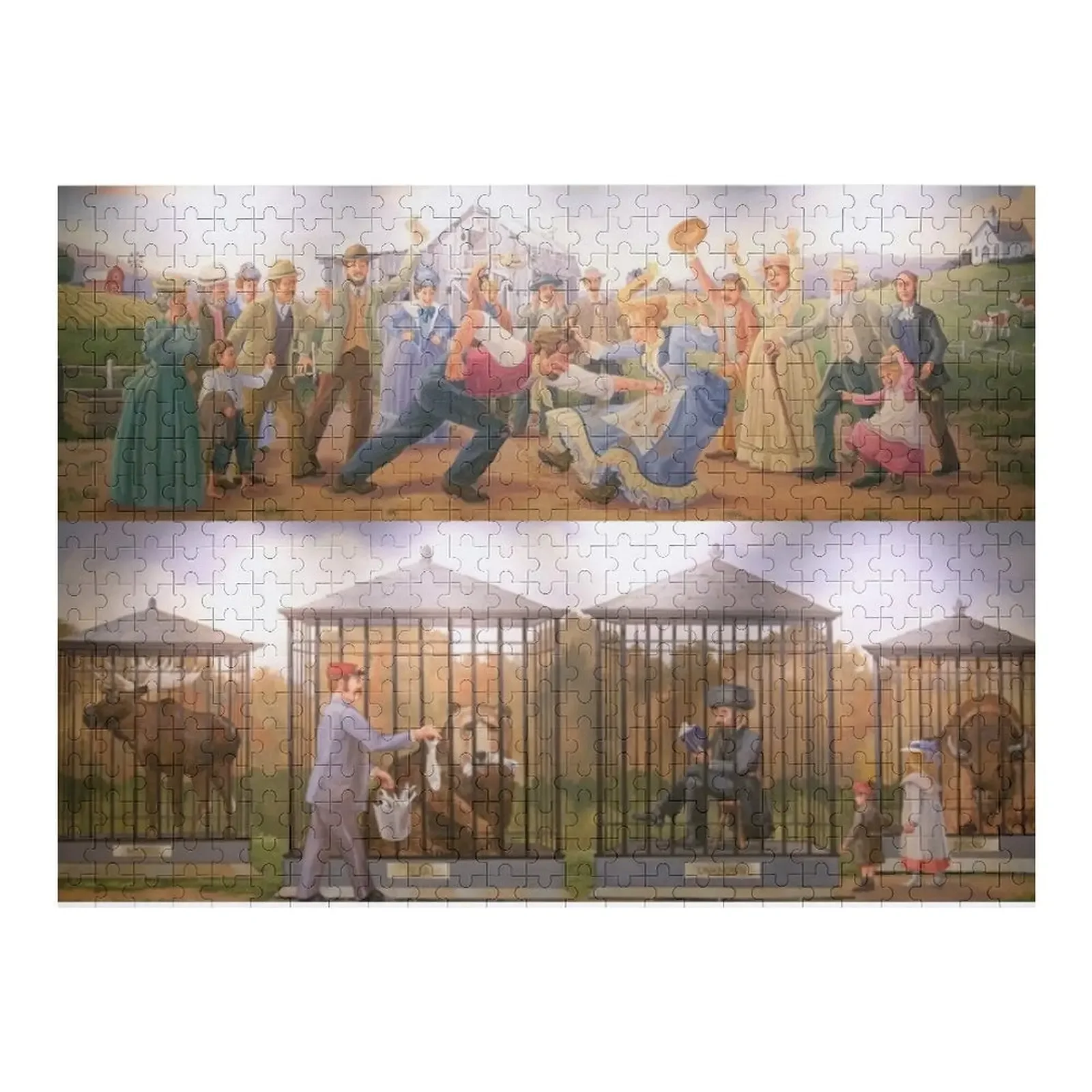 

Pawnee - Offensive Murals Jigsaw Puzzle Personalised Toys Adult Wooden Woods For Adults Wooden Boxes Puzzle