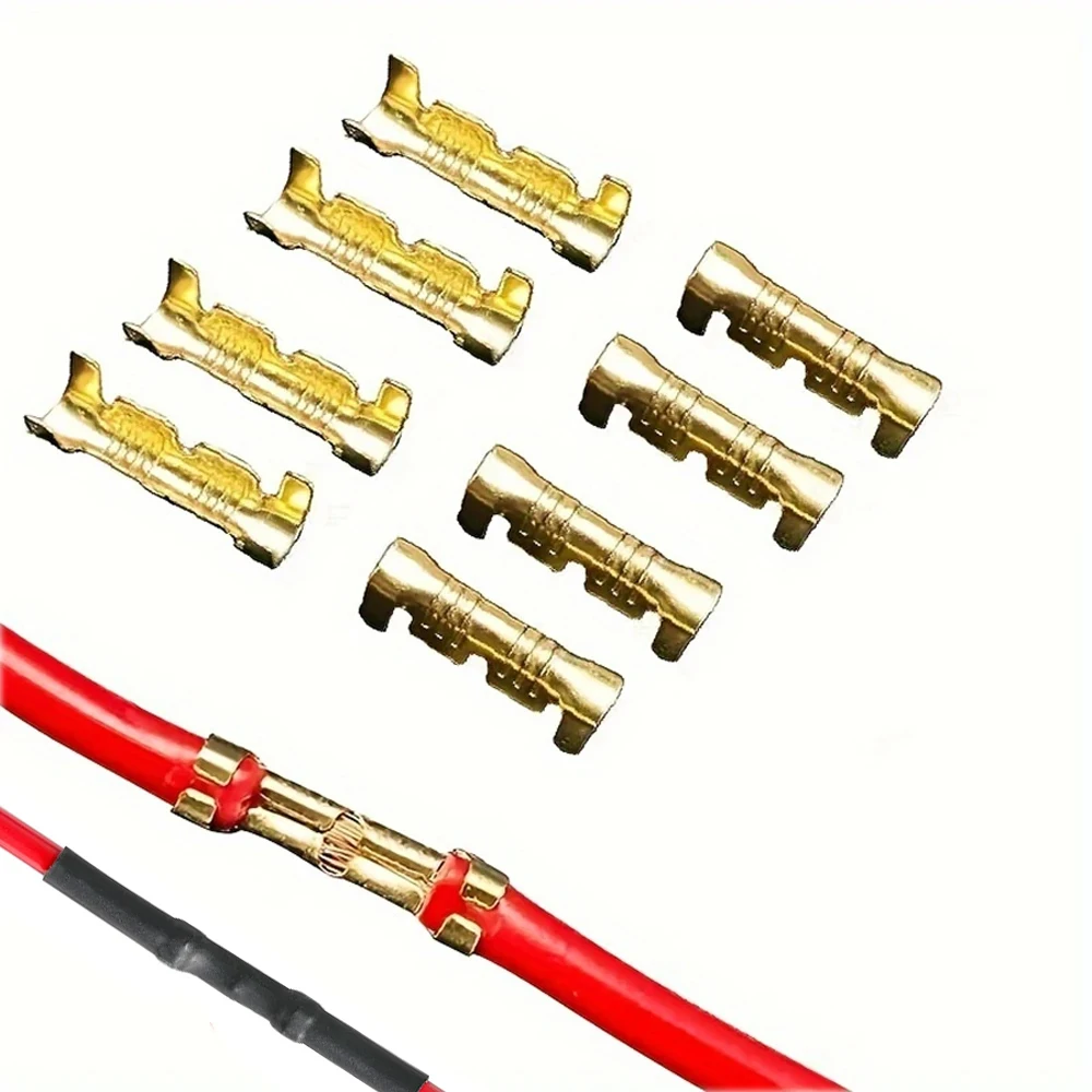 

Набор U-образных клеммных соединителей 50/100/150 шт. для быстрого подключения кабеля, герметичные изоляционные электрические обжимные клеммы