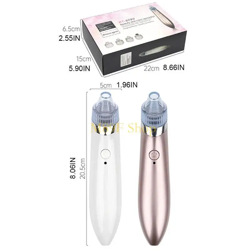 M89F เครื่องสกัดหัวขาวที่ใช้งานได้ 5 ตัวที่มีพลังงานดูดตรงกับสภาพผิวที่แตกต่างกัน