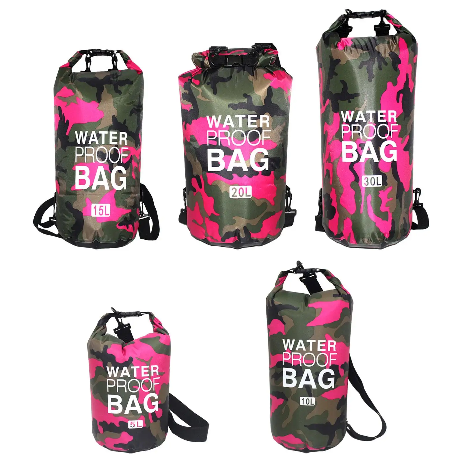 

Водонепроницаемый рюкзак, сумка через плечо Dry Bag, рулонная верхняя часть Dry Sack, портативный сухой мешок, рюкзак для каноэ, парусного спорта на телефоне