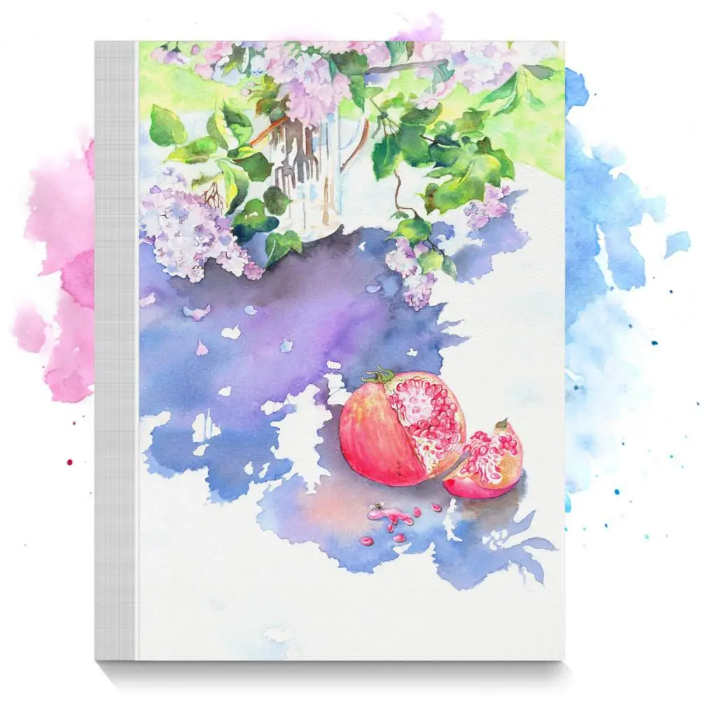 10/20 Sheets Cold-pressed Watercolor Paper Bulk Watercolor Paper for Kids Adults Thick Embossed Drawing Paper for Art Works