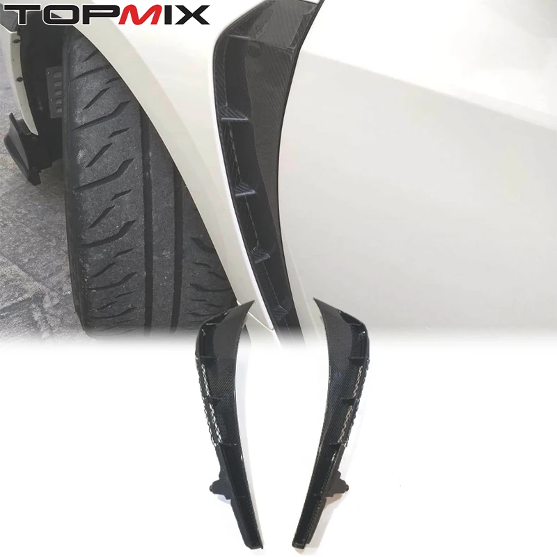 

Для Honda Civic Type R FK8 2017 года: карбоновые диффузоры крыльев и боковые юбки в стиле OEM