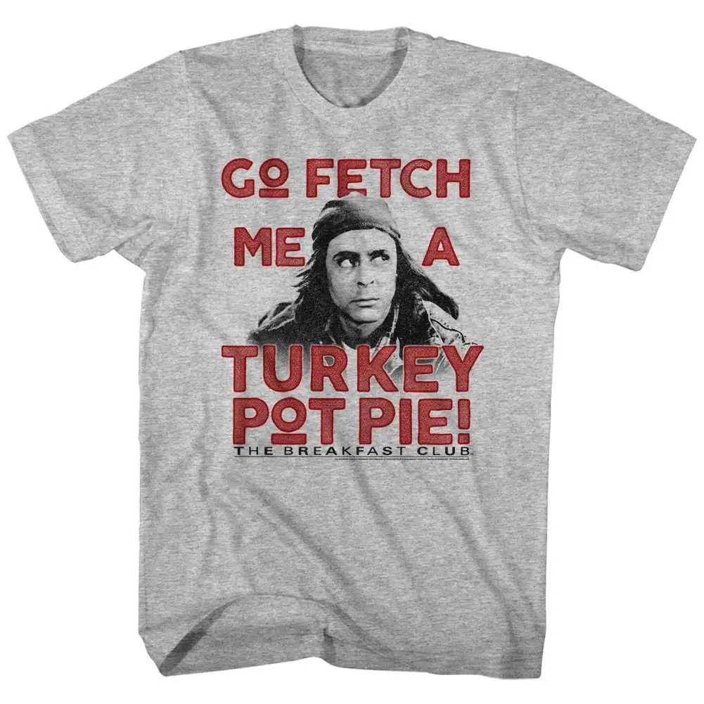 The Breakfast Club Go Fetch Me A Turkey Pot Pie Heather Gray T Shirt