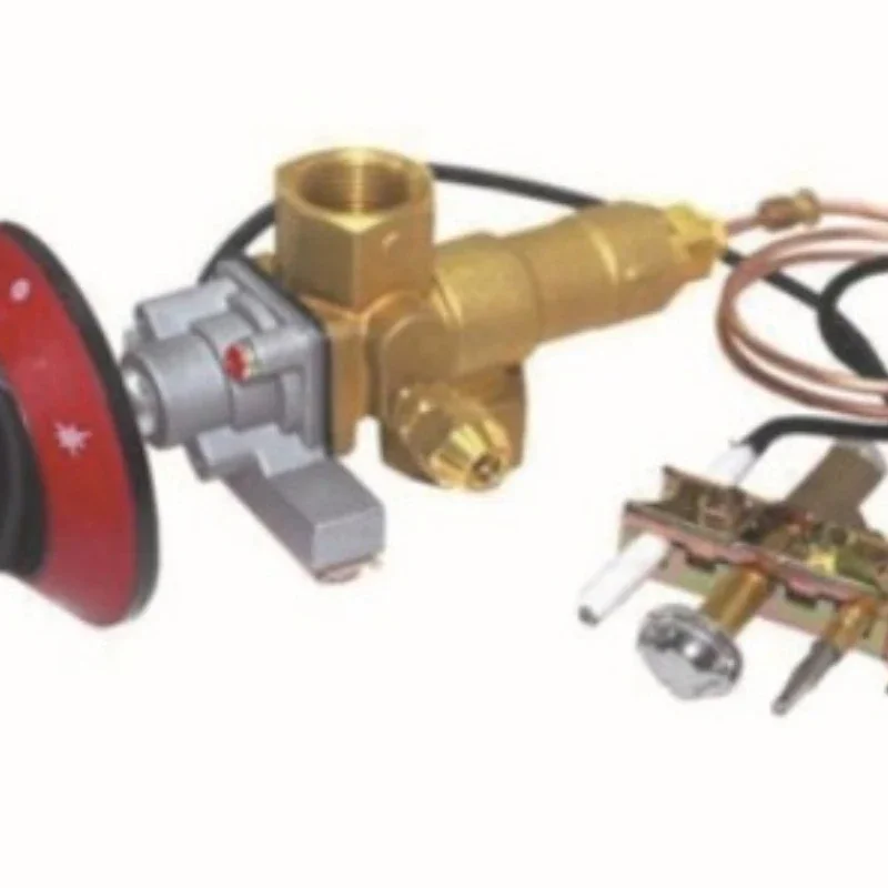 Brass safety flameout protection gas valve WITH Piezoelectric ignition 100000BTU LPG/NG valve