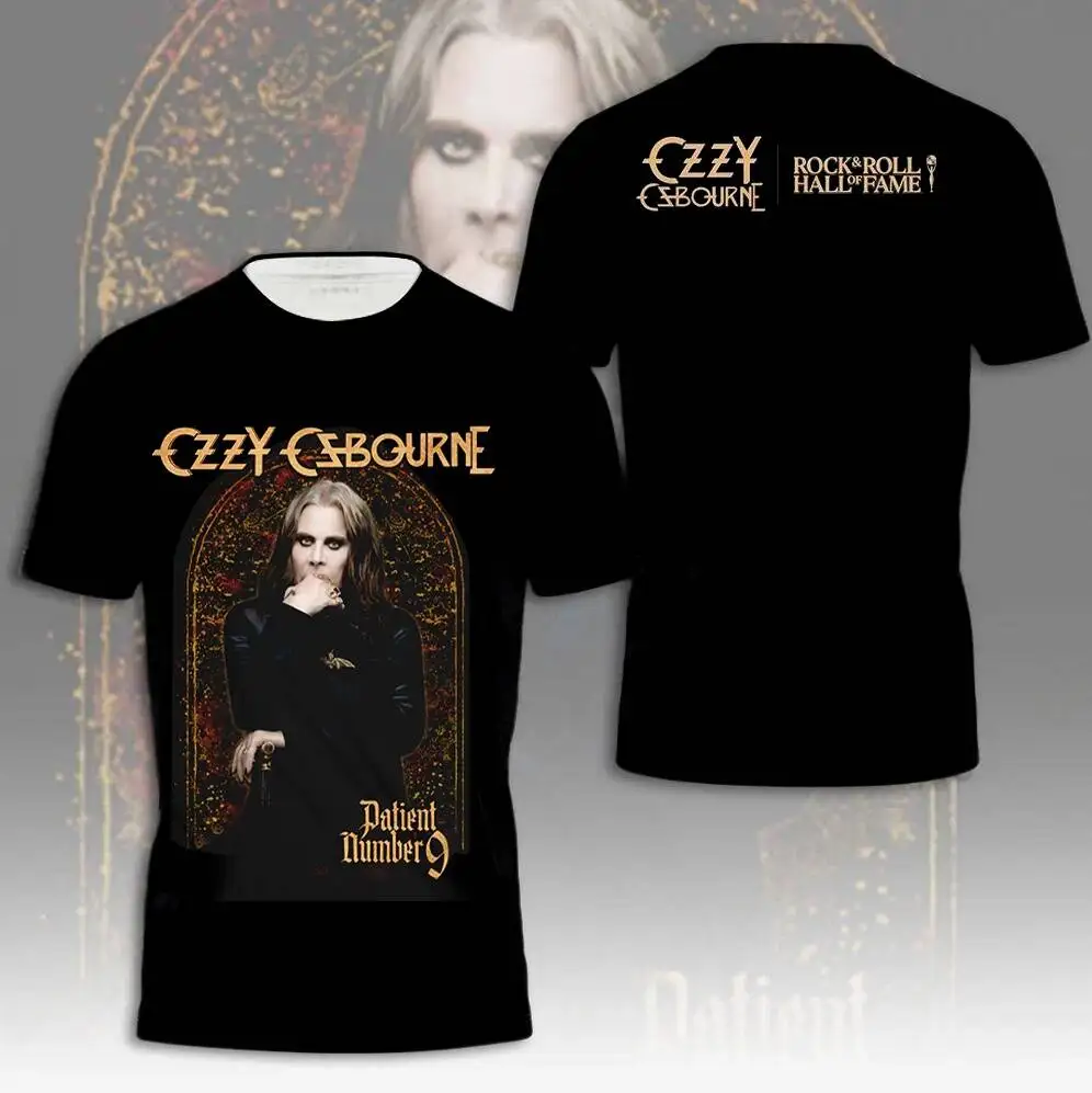 

Pop Rock Ozzy Osborn 3D Printed T-Shirt Men's Women's Hip Hop Trend T-Shirt Harajuku O-Neck T-Shirt Quick Drying MOTO Top