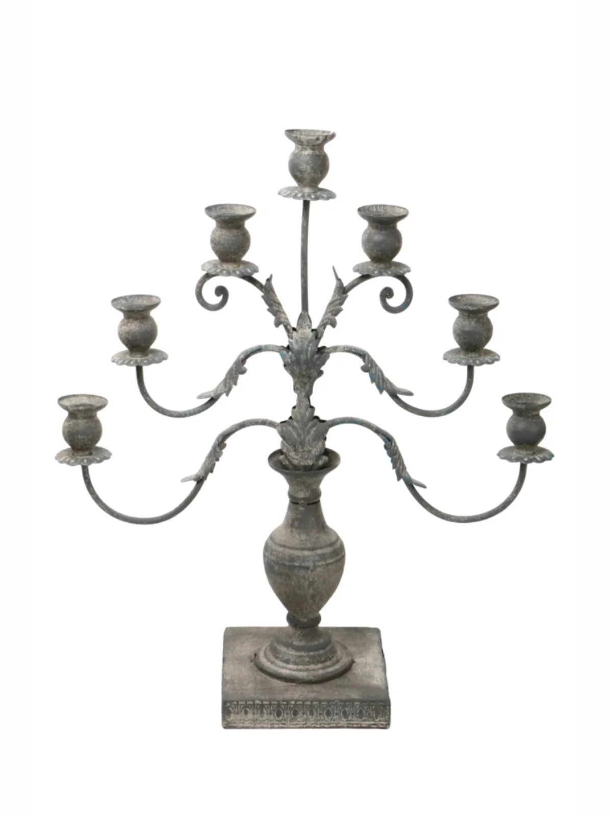 

Retro and old, seven-headed candlesticks, home decoration ornaments